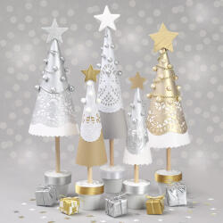 POL-MAK Karácsony Handmade Trees szalvéta 20 db-os 33x33 cm (PKK051980)