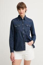 Benetton farmering női, galléros, regular - sötétkék S