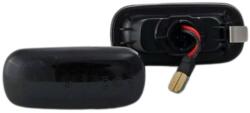  Диодни мигачи за audi a4 b6 b7 (2001-2008) / a6 c6 (2004-2011) / a3 8p (2003-2013) - опушени с бягащ мигач (sa039d)