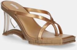 Melissa flip-flop MELISSA GLASS HEEL AD sárga, női, éksarkú, M. 35801. BI353 - arany Női 38