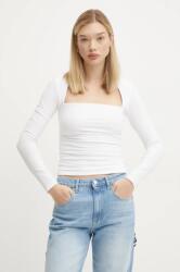 Abercrombie & Fitch hosszú ujjú női, fehér, KI139-4893 - fehér L