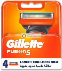 Gillette Fusion5 Borotvapengék Férfiaknak 5 Antifrikciós Pengével