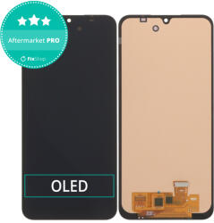 Samsung Galaxy A16 5G - Ecran LCD + Sticlă Tactilă + Ramă (Blue Black) OLED, Blue Black