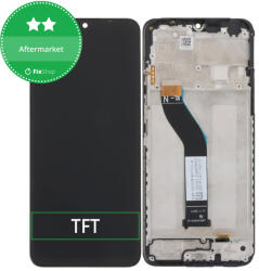 Xiaomi Redmi 14C 4G, Poco C75 - Ecran LCD + Sticlă Tactilă + Ramă (Midnight Black) TFT, Black