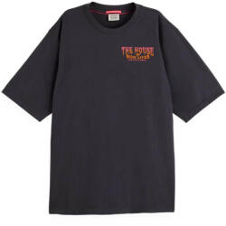 Scotch & Soda T-Shirt Front Back Artwork Loose Fit U9A00653T SCU01357 washed black (U9A00653T SCU01357 washed black)