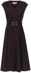 Michael Kors Rochie Cotton Poplin Midi Drs MS5830KF4C 001 black