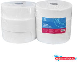  Toalettpapír 2 rétegű közületi átmérő: 27 cm 100 % cellulóz 360 m/tekercs 6 tekercs/csomag_Bluering®N2C360_hófehér (60991)