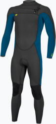 O'Neill Youth Ninja 5/4 Chest Zip Full fekete/ultrakék/dayglo gyerek búvárruha
