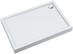 Schedline Cameron Smooth White cădiță de duș dreptunghiulară 120x70 cm alb 3ST. C1P-70120 (3STC1P70120)