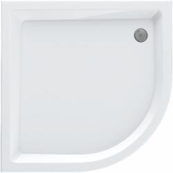 Schedpol Eko 2.0 cădiță de duș semirotundă 80x80 cm alb 3.322/O (3322)