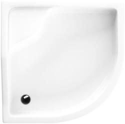 Schedpol Go Baby cădiță de duș semirotundă 90x90 cm alb 3.039 (3039)