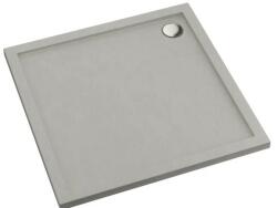 Schedline Sharper négyzet alakú zuhanytálca 90x90 cm cement 3S. S1K-9090/CT/ST (3SS1K9090CTST)