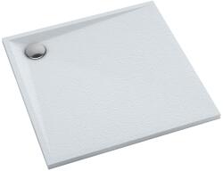 Schedline Libra White Stone négyzet alakú zuhanytálca 90x90 cm fehér 3SP. L1K-9090/B/ST (3SPL1K9090BST)