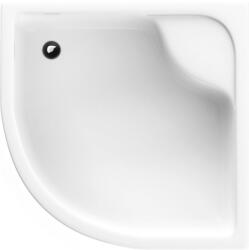 Schedpol Doris félkör alakú zuhanytálca 80x80 cm fehér 3.222 (3222)