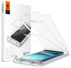 Spigen ELITESHIELD EZ FIT HD képernyővédő üveg (flexibilis, ultravékony + segédkeret) ÁTLÁTSZÓ AFL09083 (AFL09083)