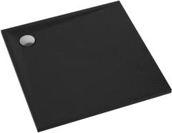 Schedline Libra Black Stone négyzet alakú zuhanytálca 90x90 cm fehér 3SP. L1K-9090/C/ST