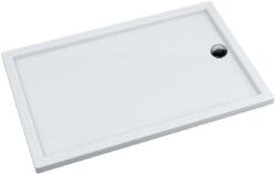 Schedpol Corrina New cădiță de duș dreptunghiulară 90x70 cm alb 3.4963 (34963)
