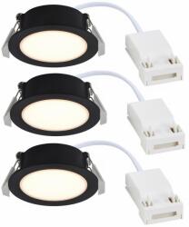 Nordlux Olea beépített lámpa 1x4.4 W fekete 2510400103 (2510400103)