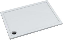 Schedpol Corrina New cădiță de duș dreptunghiulară 180x75 cm alb 3.4384 (34384)