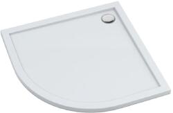 Schedline Estima félkör alakú zuhanytálca 80x80 cm fehér 3SP. E2O-8080