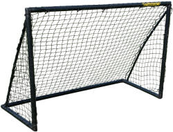 POWER SHOT Futballkapu (1.8 x 1.2m - uPVC) + labda méret 3 fekete