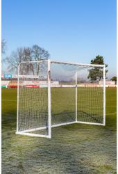 POWER SHOT Futballkapu 3 x 2m STADIUM + Lövőfal Spanyolország vörös