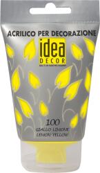 Maimeri Idea Decor Vopsea acrilică Galben Lămâie 110 ml 1 buc (M3818100)