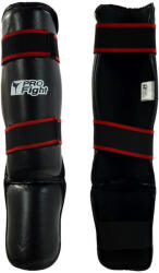 PROFIGHT Step műbőr sípcsontvédő (2 darabos csomag) 2XL fekete