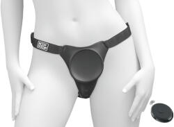  Body Dock G-pont Pro - rádiós felcsatolható alsó (fekete) - erotikasziget
