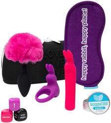  / Happyrabbit Couples - akkus vibrátor szett (7 részes)