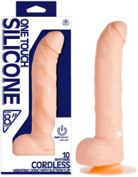  One Touch 8 - Herés szilikon vibrátor (natúr) - erotikasziget
