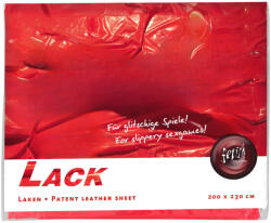  Lakk lepedő - 200x220cm (piros)