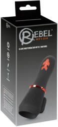 Rebel - akkus, 2 motoros makkvibrátor (fekete) - erotikasziget