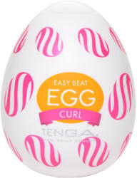 TENGA Egg Curl - tojás maszturbátor (1db) (NK50000410000)