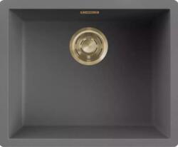 Elleci - Mosogatótálca Zen 105 Keratek K99 Dark Grey arany tartozékokkal (LKZ10599GLD)