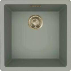 Elleci - Mosogatótálca Zen-F 102 Keratek K82 Sage Green arany tartozékokkal (LKZ10282F01GLD)