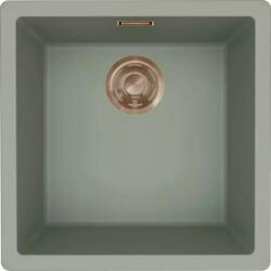 Elleci - Mosogatótálca Zen 102 Keratek K82 Sage Green bronz tartozékokkal (LKZ10282BRZ)