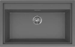 Elleci - Mosogatótálca Sintesi 130 Keratek K99 Dark Grey inox tartozékokka (LKS13099)