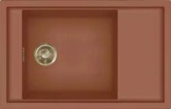 Elleci - Mosogatótálca Sintesi 305 Keratek K83 Clay arany tartozékokkal (LKS30583GLD)