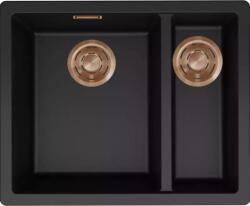 Elleci ELLECI- Mosogatótálca Zen-F 150 Keratek K86 black bronz tartozékokkal (LKZ15086F01BRZ)