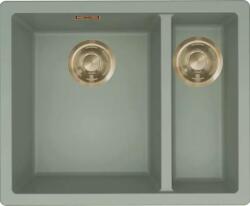 Elleci ELLECI- Mosogatótálca Zen-F 150 Keratek K82 Sage arany tartozékokkal (LKZ15082F01GLD)