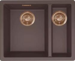 Elleci ELLECI- Mosogatótálca Zen-F 150 Keratek K87 Cocoa bronz tartozékokkal (LKZ15087F01BRZ)