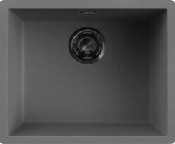 Elleci - Mosogatótálca Zen-F 105 Keratek K99 Dark Grey fekete tartozékokkal (LKZ10599F01BKM)