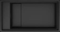 Elleci - Mosogatótálca Dialogo 360 Workstation Keratek K86 Black inox tartozékokkal (LKD36086)