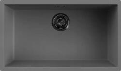 Elleci ELLECI- Mosogatótálca Zen-F 130 Keratek K99 Dark Grey fekete tartozékokkal (LKZ13099F01BKM) - ellecimarkabolt