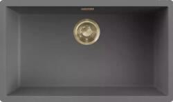 Elleci - Mosogatótálca Zen-F 130 Keratek K99 Dark Grey arany tartozékokkal (LKZ13099F01GLD)