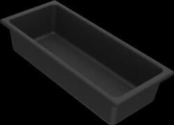 ELLECI ELLECI- Gyümölcsmosó kosár 378x165x86mm Mixology mosogatókhoz műanyag fekete (ABP036BK) - ellecimarkabolt
