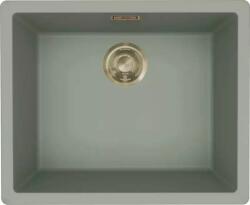 Elleci - Mosogatótálca Zen-F 105 Keratek K82 Sage Green arany tartozékokkal (LKZ10582F01GLD)