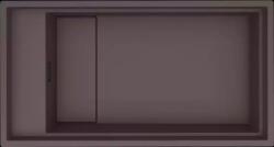 Elleci - Mosogatótálca Dialogo 360 Workstation Keratek K87 Cocoa inox tartozékokkal (LKD36087)