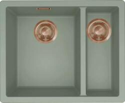 Elleci ELLECI- Mosogatótálca Zen-F 150 Keratek K82 Sage bronz tartozékokkal (LKZ15082F01BRZ)